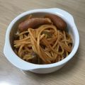 亜久里's cooksnap of when they made 炊飯器で楽チンナポリタン！！.
