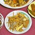 mmameco's cooksnap of when they made 鶏皮ﾄﾛﾄﾛ♡味噌味 きんぴらごぼう.