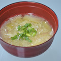 Nakatojias's cooksnap of when they made 風邪に♪みょうがと茄子の味噌汁簡単.