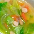 ぷにぷにニャンコ's cooksnap of when they made 簡単！ ベーコンとミニトマトのスープ.