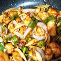プクこ's cooksnap of when they made ■鶏肉と玉ねぎのオイスター黒酢炒め■.