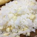 ジョンのお母ちゃん's cooksnap of when they made 炊飯器で簡単！とうもろこしごはん！！.