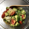 mokomocko's cooksnap of when they made アボカドとトマトの大根おろしポン酢和え.