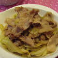itssunny's cooksnap of when they made やわらかキャベツ♪豚のしょうが焼き.