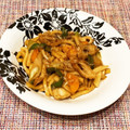 なつき☆ミ's cooksnap of when they made おひとりさまの大人の香り焼きうどん.