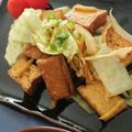 あめどん's cooksnap of when they made 春キャベツ＆厚揚げ＆豚肉の生姜醤油炒め.