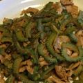 ガッチャン5's cooksnap of when they made 簡単！ゴーヤと豚肉の味噌炒め.