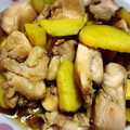 渡辺千里's cooksnap of when they made 鶏肉とさつまいもの甘辛炒め.
