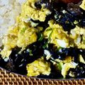 さぎっち☆'s cooksnap of when they made 女子にうれしい美容食キクラゲと卵の炒め物.