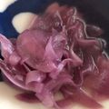 くま五郎's cooksnap of when they made お弁当に♡ぶどうの皮で華やか玉ねぎマリネ.