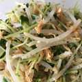 クック78R779☆'s cooksnap of when they made レンジで簡単！もやしと豆苗の中華和え.