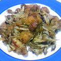 Meruu's cooksnap of when they made とり肉ときのこの中華ソテー.