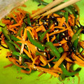 aaikoo's cooksnap of when they made 野菜の塩昆布炒め～弁当用冷凍～.