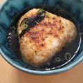mahopyon's cooksnap of when they made 居酒屋の焼きおにぎり茶漬け♪.