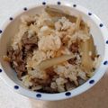 markitchen's cooksnap of when they made 牛ごぼうご飯.