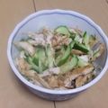 きらり流れ星's cooksnap of when they made 【下味冷凍】蒸し鶏のヘルシーごま梅肉和え.