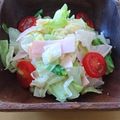 くりすけ☆'s cooksnap of when they made 簡単☆キャベツとハムのマヨサラダ☆.