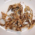 しろくまシェフ0_0's cooksnap of when they made レンジでパリっと♪だしがら煮干しで田作り.