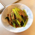 ipyons's cooksnap of when they made 最速の小松菜と油揚げの炒めない煮.
