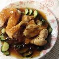 initium's cooksnap of when they made 鶏胸肉で柔らかあんかけチャーシュー♡.