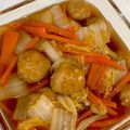 クック甘党。's cooksnap of when they made ✿白菜と肉団子のとろ～り煮込み✿.