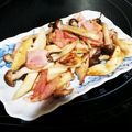 nana_tenjo's cooksnap of when they made きのことベーコンの粒マスタードソテー.