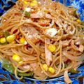 yurimami's cooksnap of when they made ぷりっぷりのアルデンテ！簡単ナポリタン.