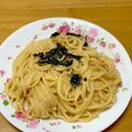 3姉妹姫ママ's cooksnap of when they made 生クリーム無し！簡単明太子クリームパスタ.
