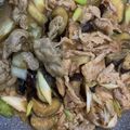 クック7M61NW☆'s cooksnap of when they made 豚コマと茄子と長ネギの胡麻味噌炒め♪.
