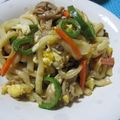 えみんちゅ＊'s cooksnap of when they made 具沢山な焼うどん♪.
