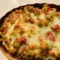 風見鶏南風's cooksnap of when they made アボカドとチキンのジェノベーゼドリア.