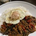 ウルトラマンド's cooksnap of when they made サッと 旨辛、ガパオライス.