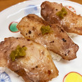 かつぞう☆'s cooksnap of when they made 柚子胡椒とレモンの厚切り塩豚バラ寿司.