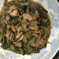 didiko's cooksnap of when they made ゴーヤーとイワシ缶詰の炒め煮.