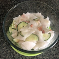 栗丸うさぎ's cooksnap of when they made 簡単梅でさっぱり浅漬け大根和風サラダ.