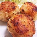 しぶみきちゃん's cooksnap of when they made ✿揚げない♡ツナマヨの焼きコロッケ✿.