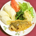 mmameco's cooksnap of when they made 大根葉のごま油炒めのふんわ〜り卵とじ♪.