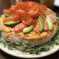 わっふぉい☆'s cooksnap of when they made おもてなし★お寿司のケーキ.