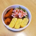 take♪aki♪'s cooksnap of when they made お弁当の隙間に 花ハム.