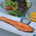 Nakatojias's cooksnap of when they made 甘鮭のふっくら塩焼き(お弁当用).