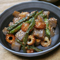 和☆2049's cooksnap of when they made ちくわとこんにゃくの味噌炒め.
