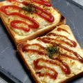 ⭐とっくん⭐'s cooksnap of when they made マッシュポテトで☆コロッケ風トースト.