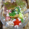 スノウ's cooksnap of when they made Rayさんのバルサミコソースでお米サラダ.