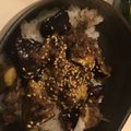 ルナＰボール's cooksnap of when they made 茄子と鶏挽き肉のあんかけ丼.