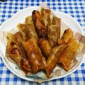 ととろ＆めい's cooksnap of when they made 残りカレーでチーズ春巻き.