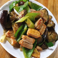 たおえり's cooksnap of when they made 黒胡椒香る!なすと長ねぎのさっと炒め煮.