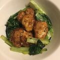 degusa☆'s cooksnap of when they made 鶏胸肉と小松菜のガリバタ炒め.