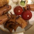 yuko16's cooksnap of when they made 忍者おにぎり弁当☆.