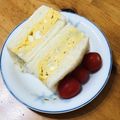 クックJ3IHQO☆'s cooksnap of when they made 電子レンジで簡単　卵サンド.