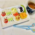ryumi58's cooksnap of when they made キャラ弁に〜☆はらぺこあおむし♪♪.
